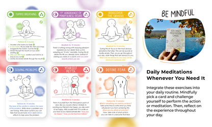 100 Daily Meditation Cards